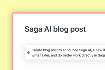 What Is Saga AI?